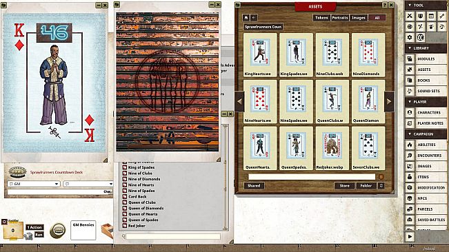 Fantasy Grounds - Sprawlrunners Countdown Deck