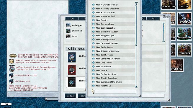Fantasy Grounds - Hellfrost Encounters Book 1 (Savage Worlds)