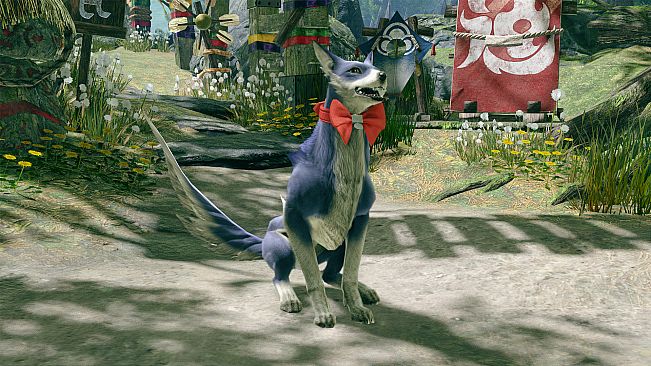 MONSTER HUNTER RISE - "Bow Collar" Palamute layered armor piece