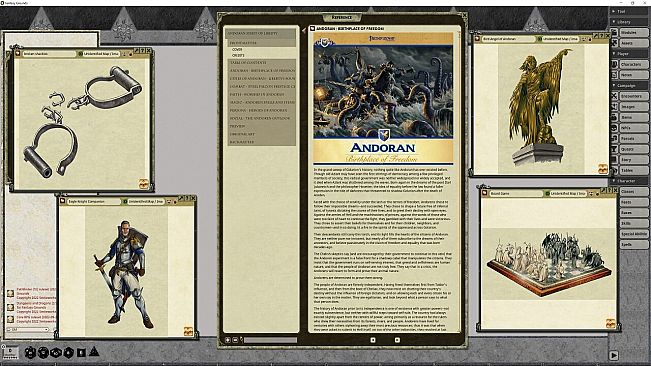 Fantasy Grounds - Pathfinder RPG - Player Companion: Andoran Spirit of Liberty