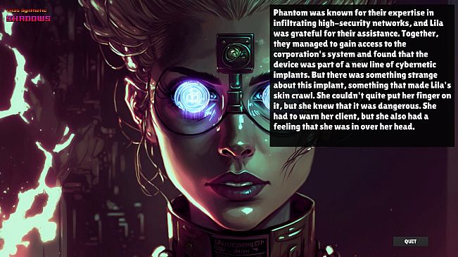 Lila's Synthetic Shadows