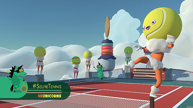 #SelfieTennis