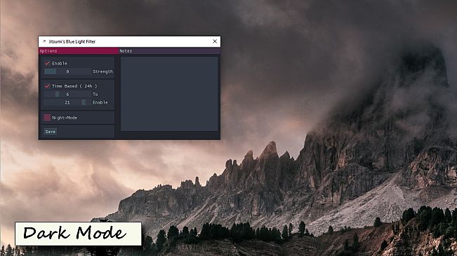 Jitsumi's Blue-Light Filter