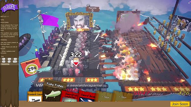 Sea Raiders : Stream Chat Games