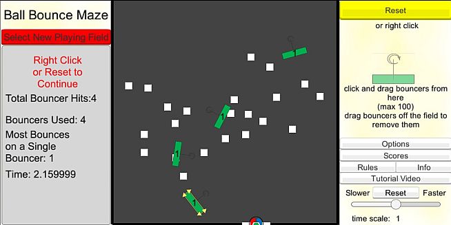 Ball Bounce Maze