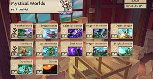 DACHstudio Puzzle Box - Mystical Worlds by RiaStarchild