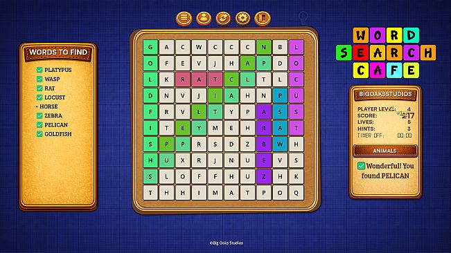 Word Search Cafe