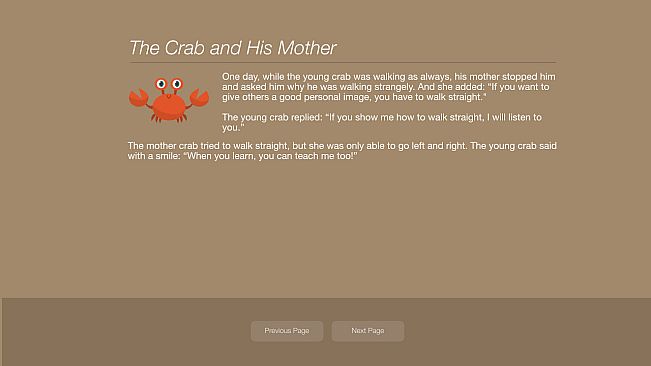 Aesop’s Fables - A New Approach