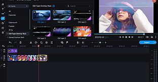 Movavi Video Suite 2023 - Old Tape Overlay Pack