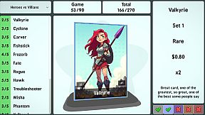 Card Collection Simulator