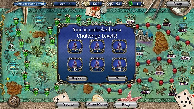 Jewel Match Atlantis Solitaire 3 - Collector's Edition