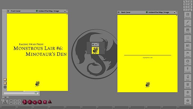 Fantasy Grounds - Monstrous Lair #6: Minotaur Den (Any Ruleset)
