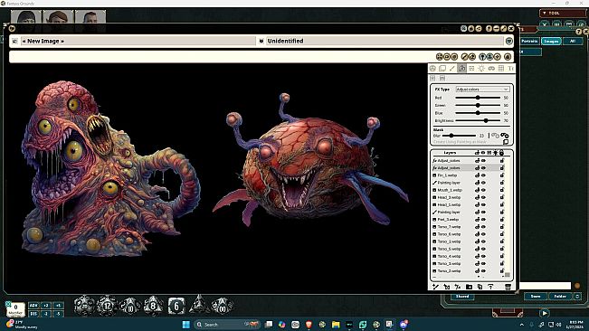 Fantasy Grounds - FG Monster Kit Aberations Art Pack