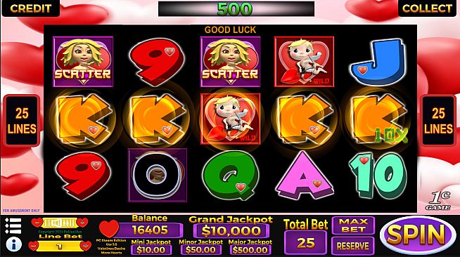 Valentines Desire - Casino Slot Simulations