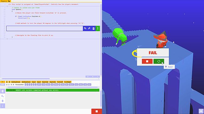 U-Sharp: The Unity Coding Learning Game