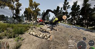 Lumberjack Simulator - Tracked harvester