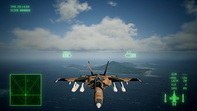 ACE COMBAT7: SKIES UNKNOWN - F/A-18F Super Hornet Block III Set