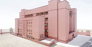 Larkin building by Frank Lloyd Wright