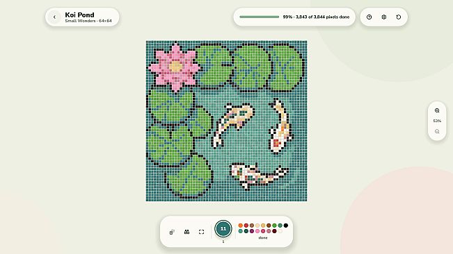 Pixel Pause: Color by Number