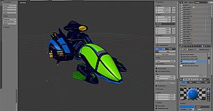 Radius-Wing SHMUP 3d Models
