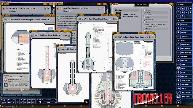 Fantasy Grounds - Traveller - The Fifth Frontier War Consular Envoy