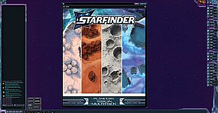 Fantasy Grounds - Starfinder 2 RPG - Flip-Mat: Planetary Terrain Multi-Pack