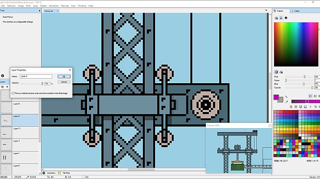 Lightcube Pixel Art Editor