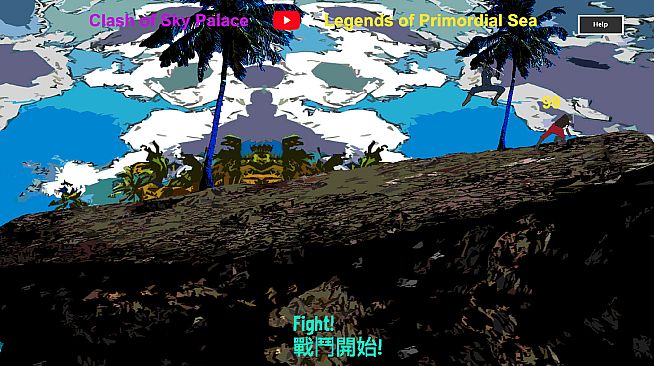 Castle in the Sky - Clash of Sky Palace - 2 Players Combat Versus Fighting game