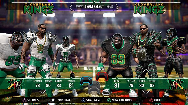 Mutant Football League 2: Lil Flip's Cloverland Kingz