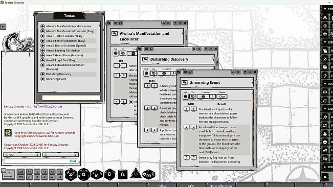 Fantasy Grounds - Dismal Oubliette for Shadowdark RPG