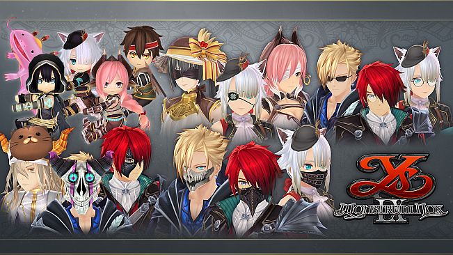 Ys IX: Monstrum Nox - Attachments Bundle