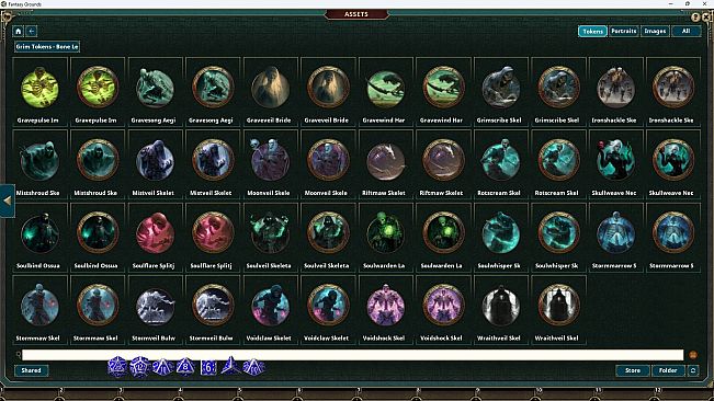 Fantasy Grounds - Grim Tokens - Bone Legion
