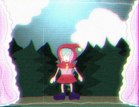 The Miserable Crimson Hooded Girl