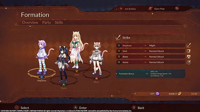 Super Neptunia RPG Animal Ears and Tails Set