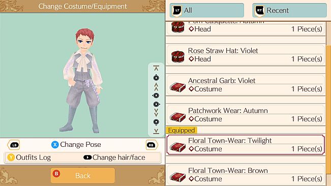 Autumn Colors Set - WorldNeverland - Daily Life in the Elnea Kingdom - Another Life Adventure