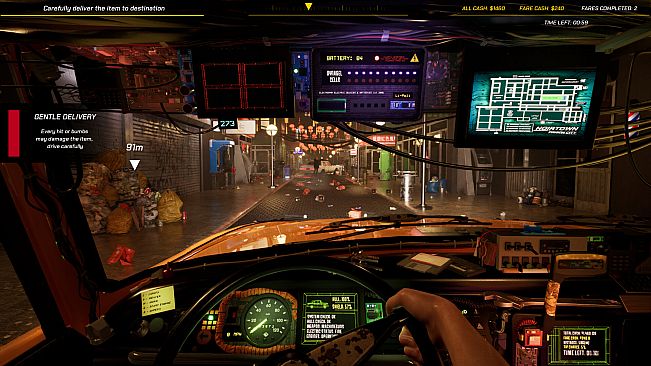 CyberTaxi: Lunatic Nights