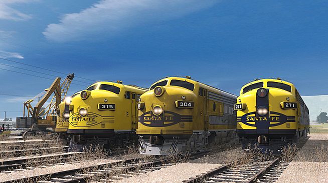 Trainz 2022 DLC - Pro Train: ATSF F7A/B Warbonnet Loco Bundle