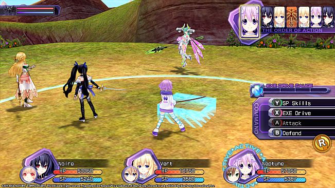 Hyperdimension Neptunia Re;Birth1 Shares Quests