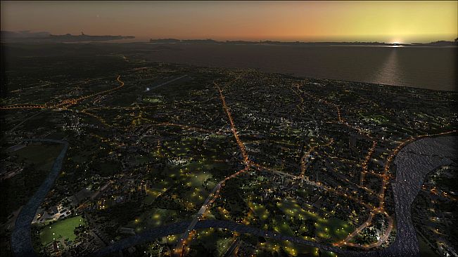 FSX Steam Edition: Night Environment: France Add-On