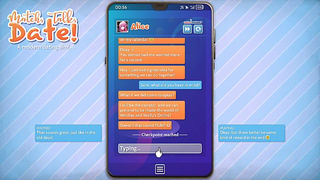 Match, Talk, Date! - A modern dating sim!