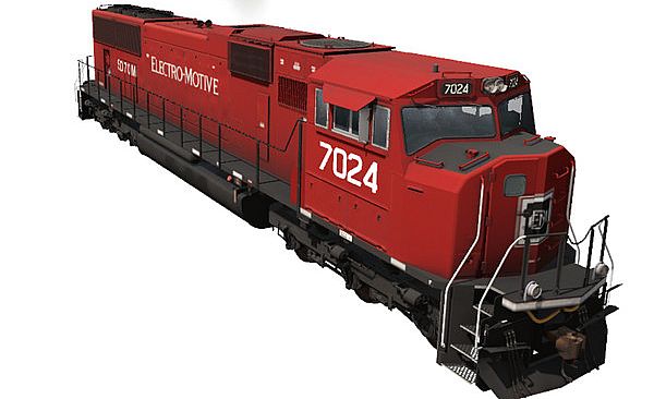 Trainz 2022 DLC - EMD SD70M Demonstrator 3