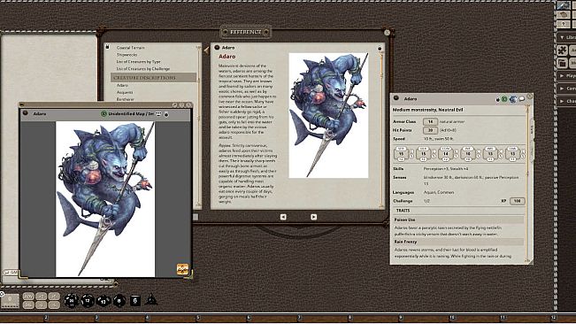 Fantasy Grounds - Sea Monsters (5E)