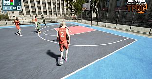 Third Person Basketball Court