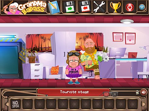 GrandMa Badass - a crazy point and click adventure