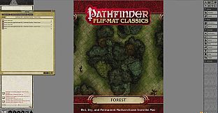 Fantasy Grounds - Pathfinder RPG - Pathfinder Flip-Map - Classic Forest
