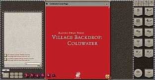 Fantasy Grounds - Village Backdrop: Coldwater (5E)