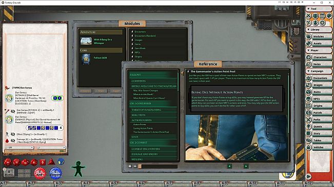 Fantasy Grounds - Fallout: The Roleplaying Game Ruleset