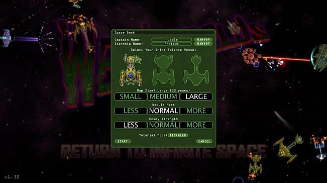 Weird Worlds: Return to Infinite Space