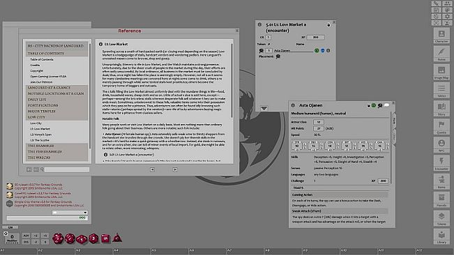 Fantasy Grounds - City Backdrop: Languard (5E)