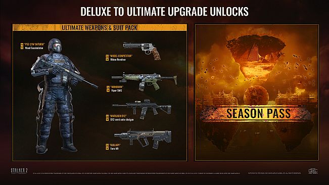 S.T.A.L.K.E.R. 2: HoC — Deluxe to Ultimate pack